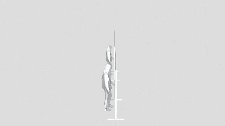 UP THERE STORE OBJ 3D Model