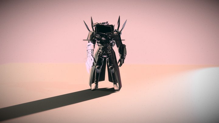 UTTM damaged accurate 3D Model