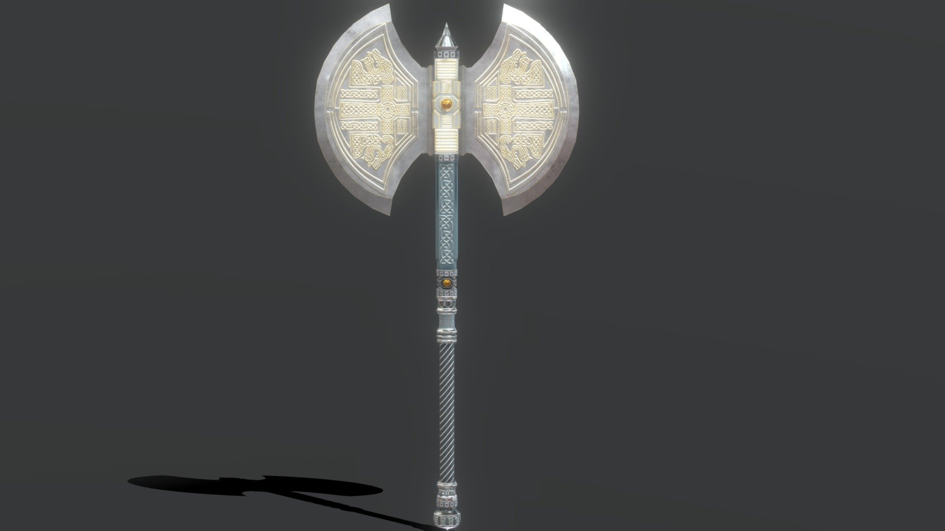 Hacha  Ax Vikings LowPoly