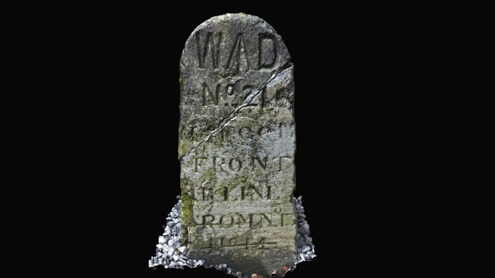 Nenagh Barracks Boundary Stone No. 21 – Modello 3D gratuito STL