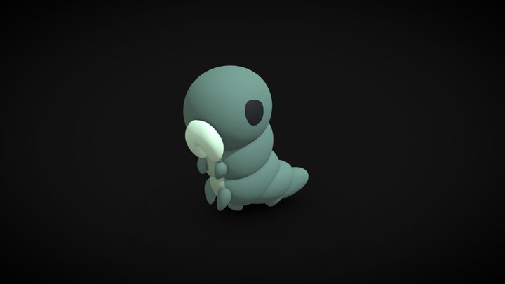 Grub Hollow Knight 3D Model