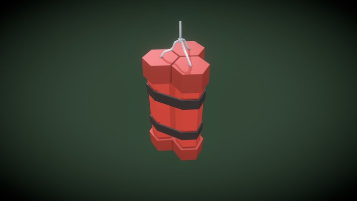 TNT [LowPoly] 3D Model
