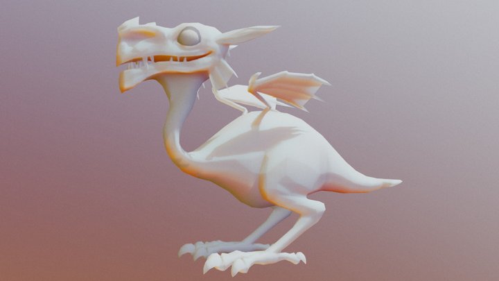 Discworld Swamp Dragon (WIP) 3D Model