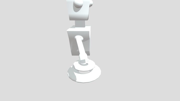 Robot Idle Animation 3D Model