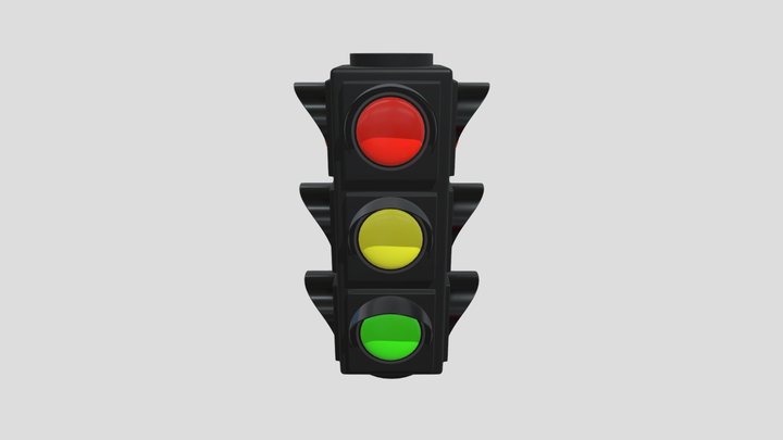 traffic light / Semaforo 3D Model