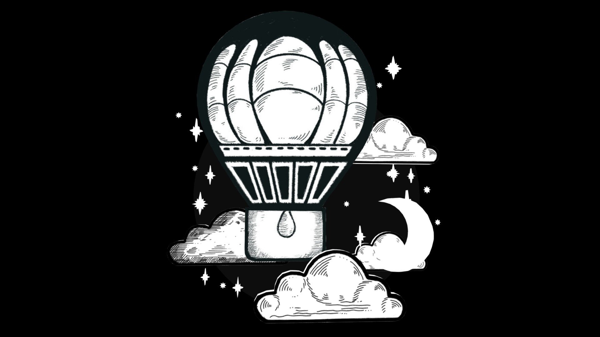 Ballon in sky