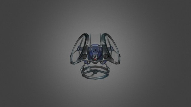 Drone_test_animated 3D Model