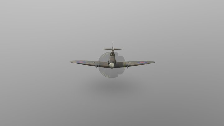 Spitfire-mk-vb 3D Model