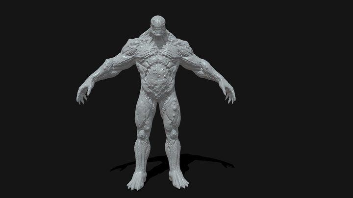 Abomination HighPoly Model Preview 3D Model