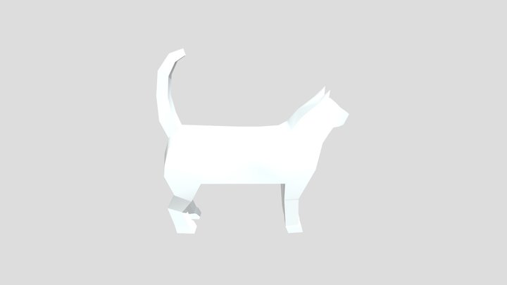 Low Poly Creature 3D Model