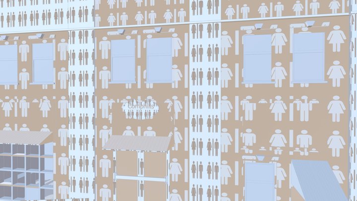 Foothills Turned Computer Store 3D Model