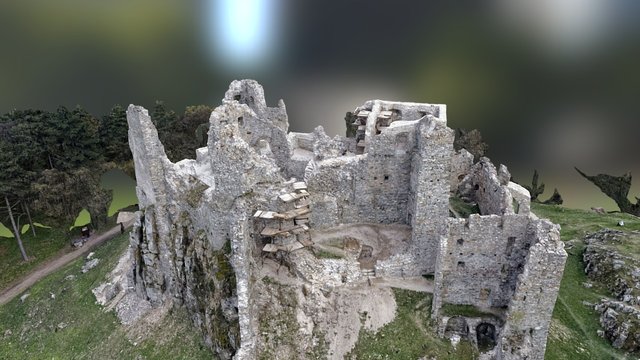 Hrusov Castle 3D Model