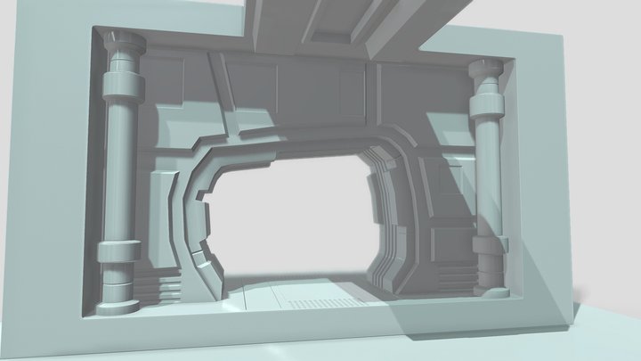 Sci-fi door