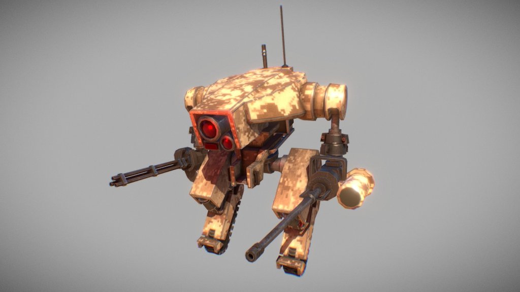 mech boi - 3D model by pandan [3ded3f3] - Sketchfab