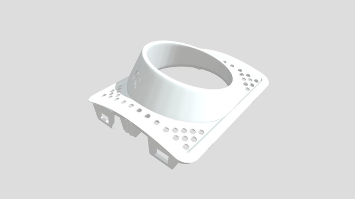 VW Grille R32 Golf V 3D Model