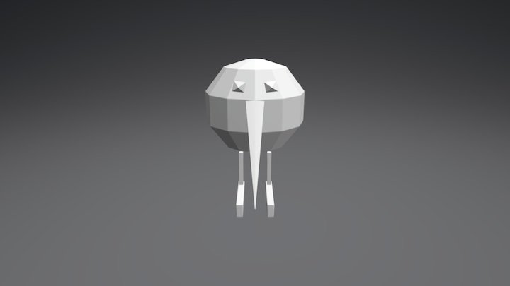 Kiwi ("Jumping Flash!") 3D Model