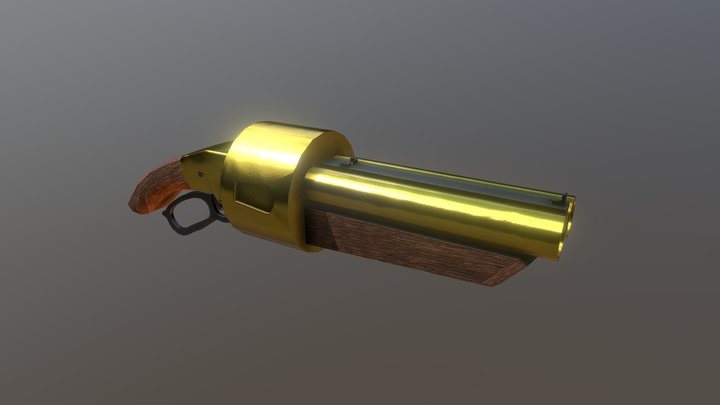 Australium Scattergun Team Fortress 2 3D Model