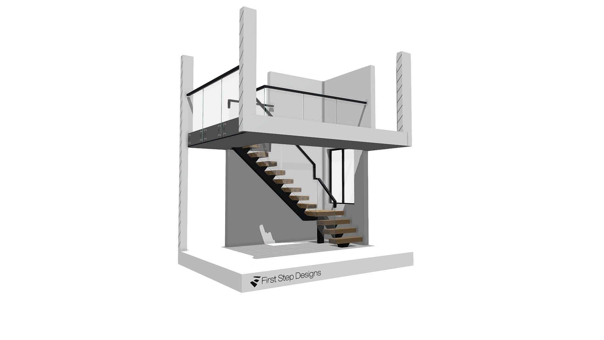 Slater Spine 3D Staircase