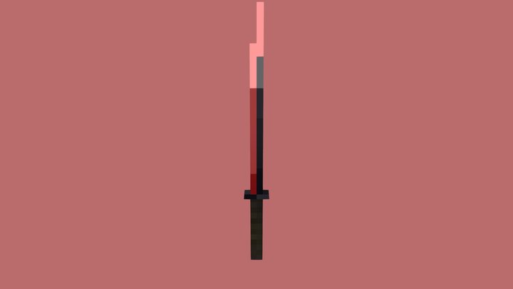 Simple Katana 3D Model