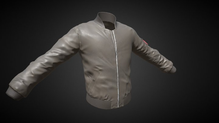 Barbara Brundon Jacket 3D Model