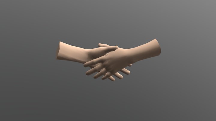 Handshake 3D Model