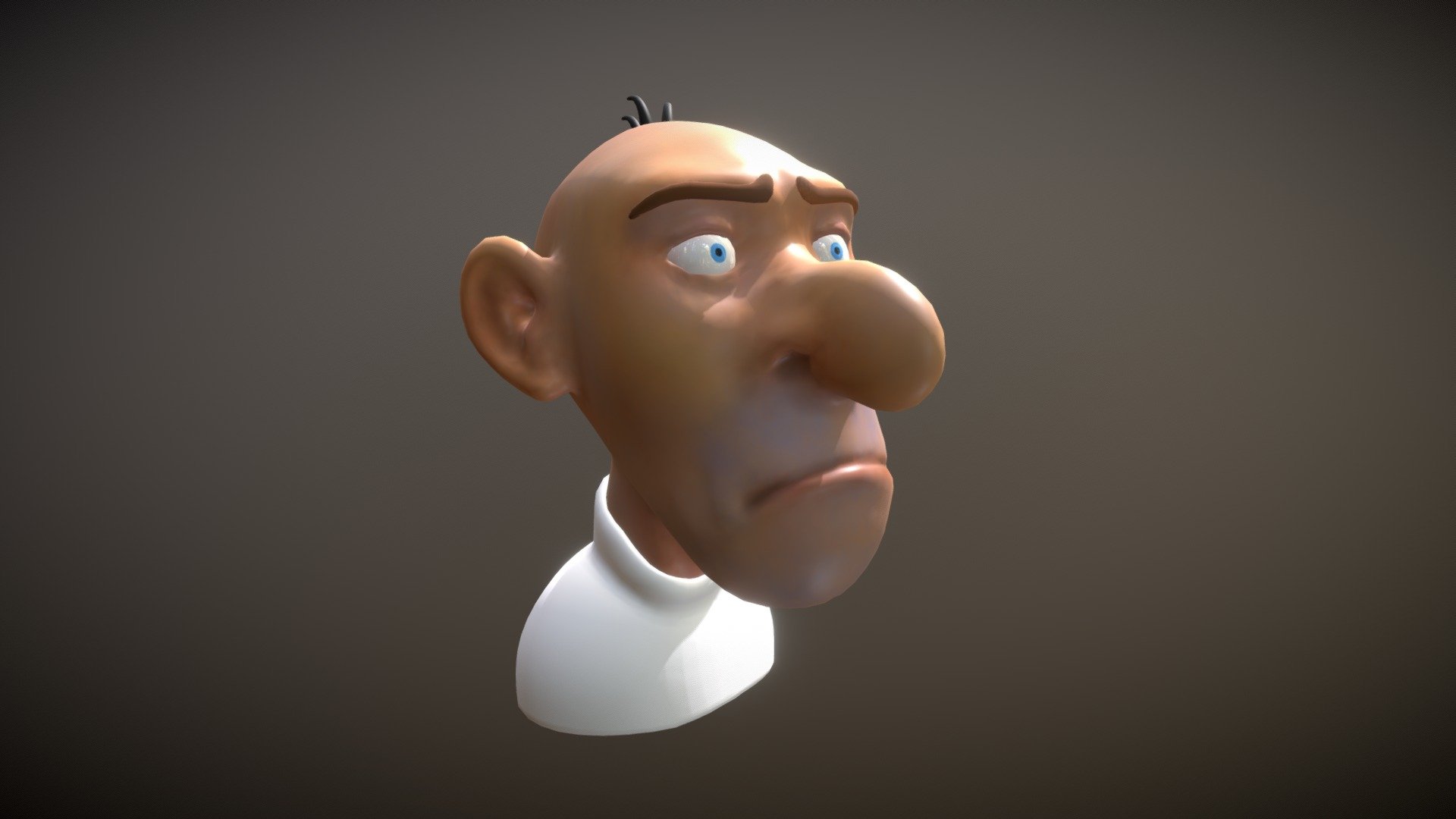 Toon Character head - Download Free 3D model by chuckcg [3def4b2 ...