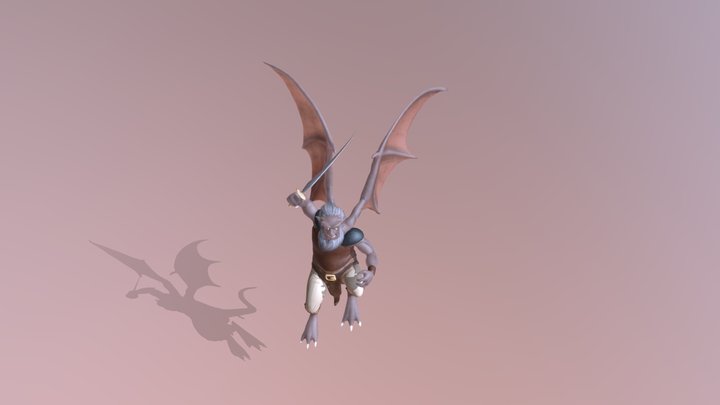Gargoyles: Hudson 3D Model