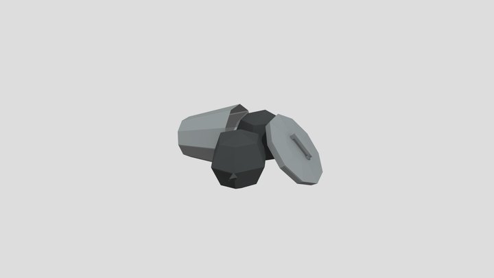 Trashcan 3 3D Model