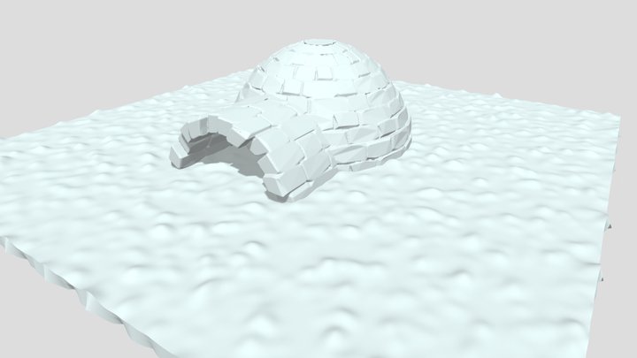 Igloo 3D Model
