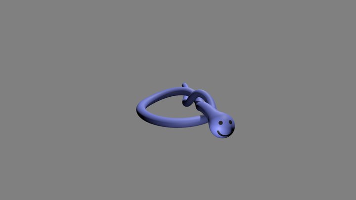overhand knot 3D Model