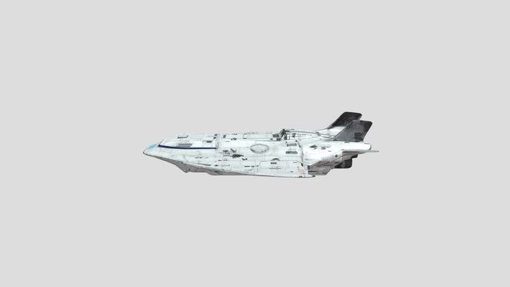 White Leviathan 3D Model