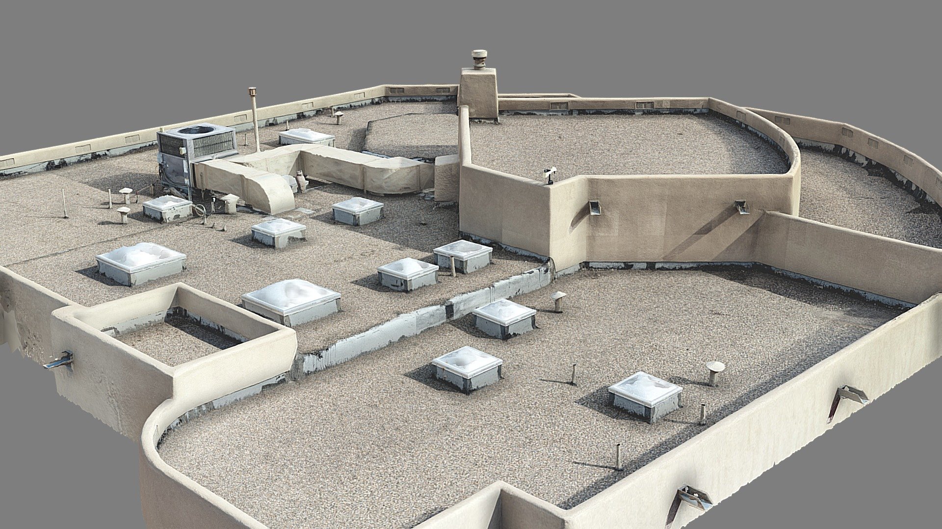 Roof Inspection 3-15-2021 - SKYDIO TEST - 3D model by Parker Hill ...