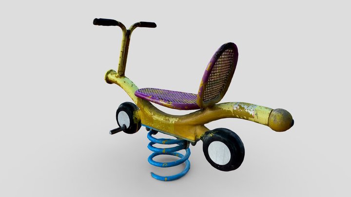 Outdoor playground kids toy 3D Model
