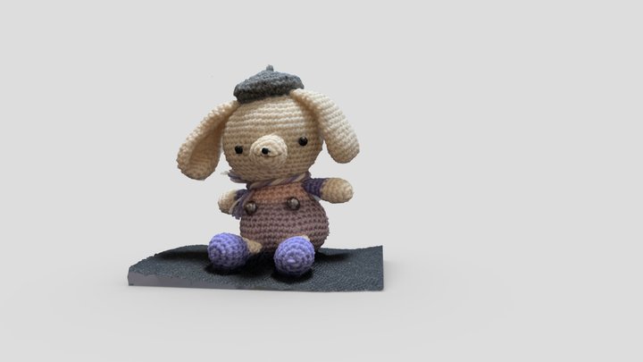 Plush 3DCG Realityscan Data 3D Model
