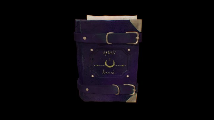 spell book 3D Model