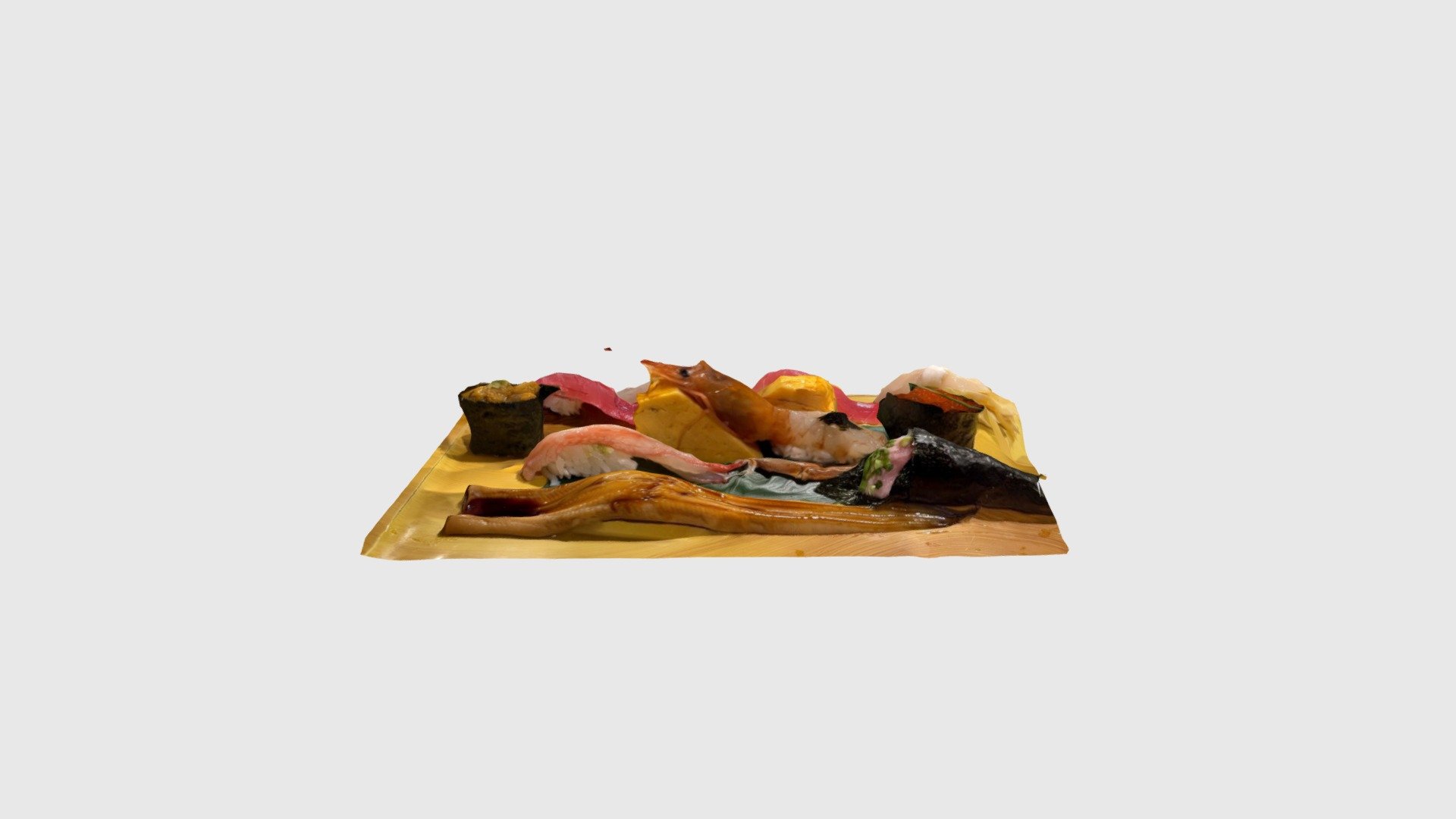 Sushi — Sketchfab embed 3D viewer
