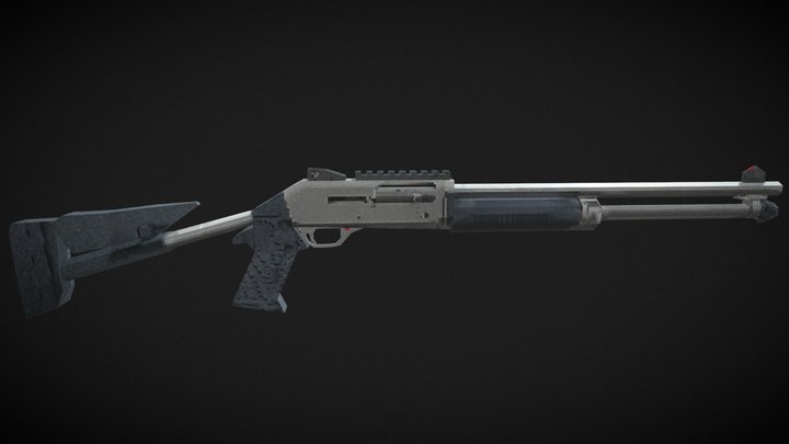 PSX Benelli M4 – Free 3D Model STL