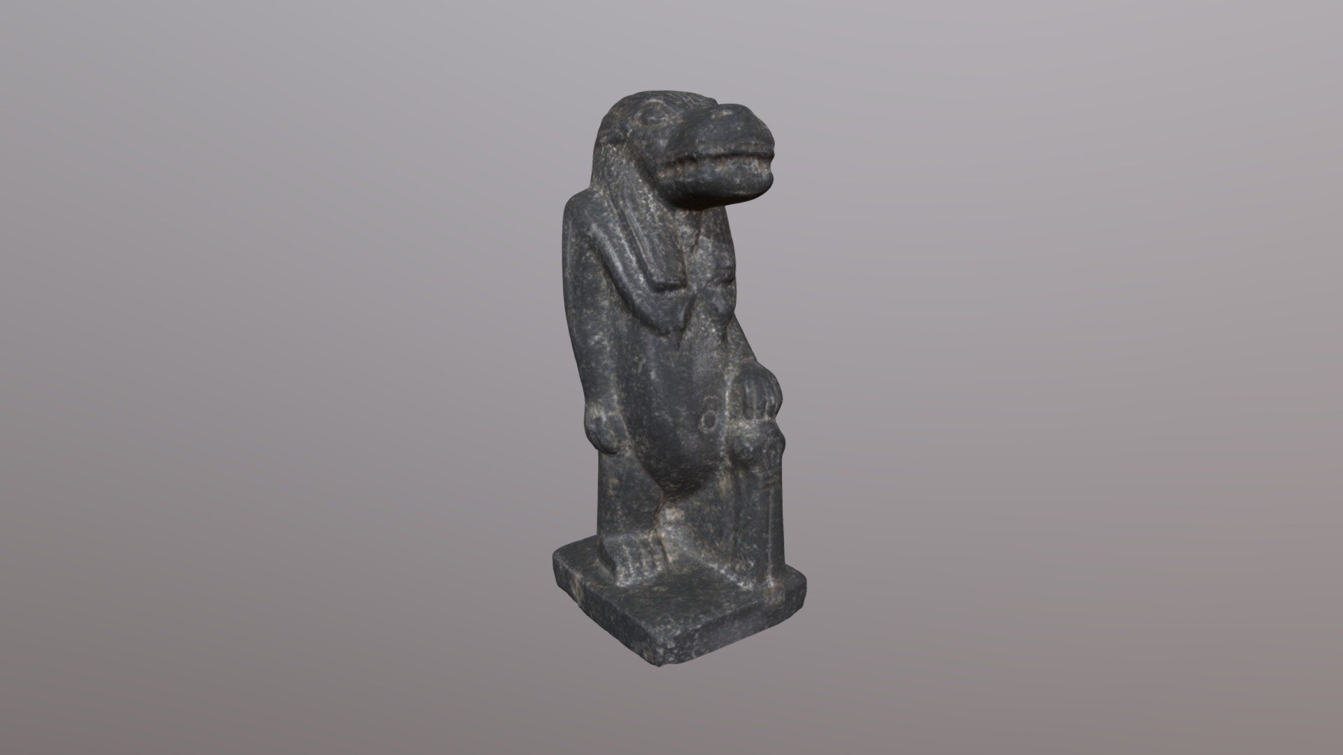 Egyptian Tauret v.2 — Sketchfab embed 3D viewer