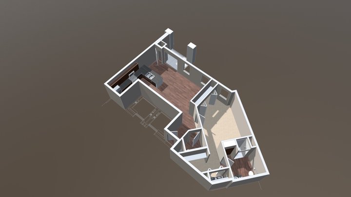 Hallbrook Suite 3D Model
