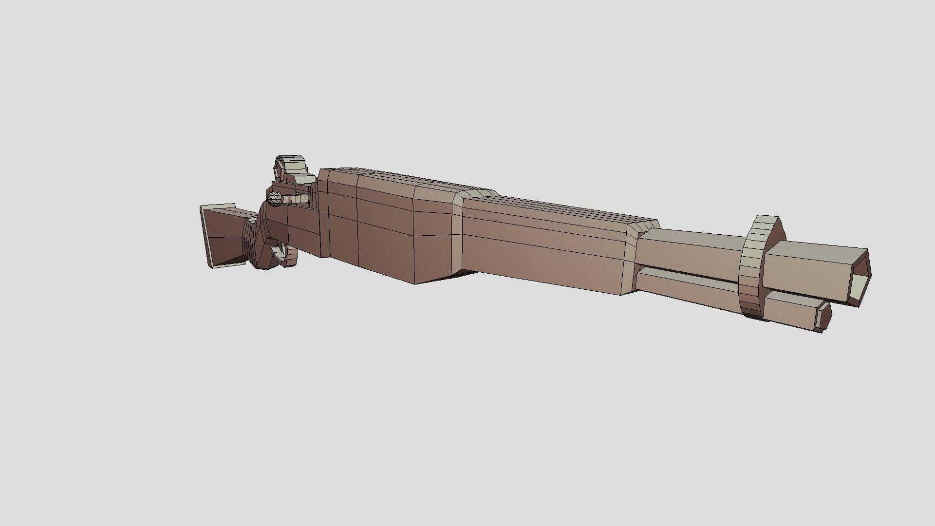 M1 Garand Infantry Rifle (Not Rigged)