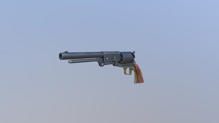 Colt Walker 3D Model