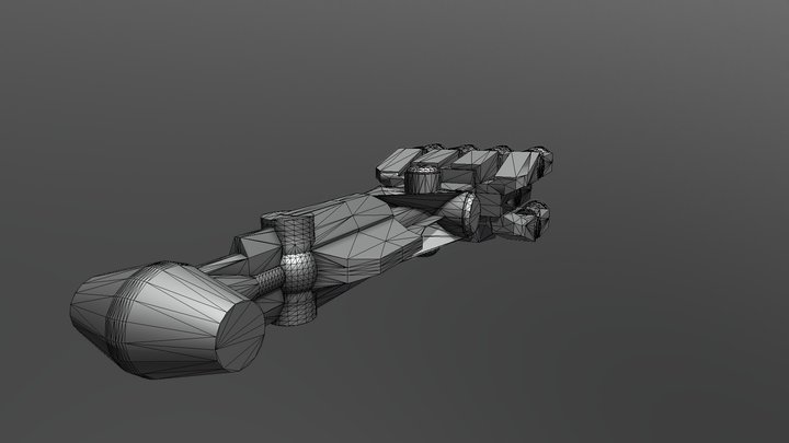Star Wars - Corellion Corvette 3D Model
