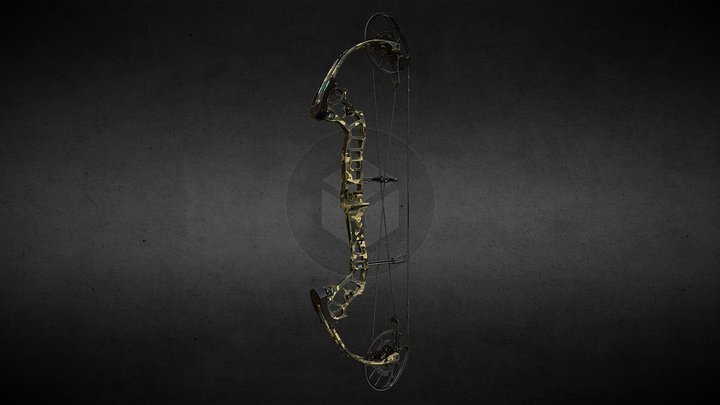 Hunting bow 3D Model