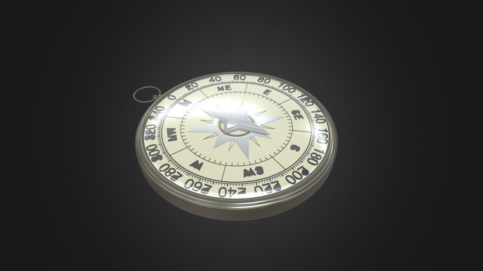 Compass - 3D model by llllline [3dfc16d] - Sketchfab