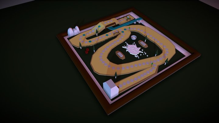 Boardgame 3D Model