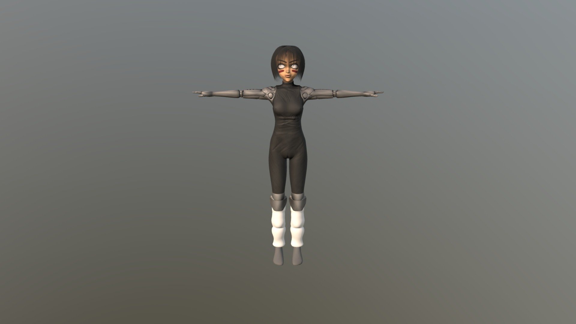 Gally (Alita Battle Angel) - 3D model by mariokart64n (@CoreyNguyen)  [3dfcce2]