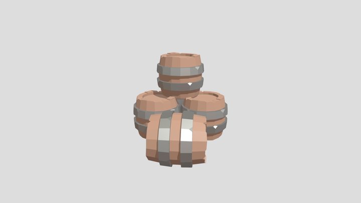low poly Barrell