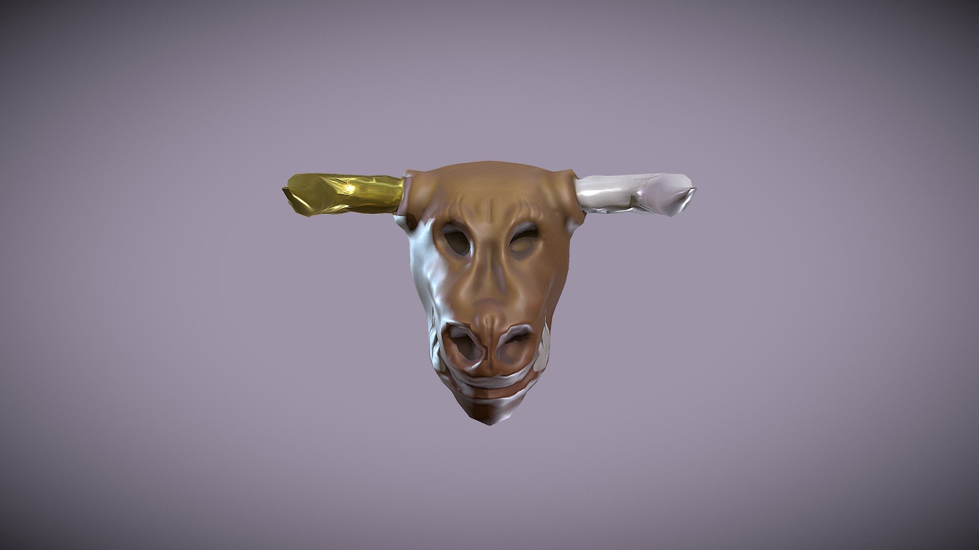 Bull Skull - 3d Model By Grengaar [3dfdb01] - Sketchfab