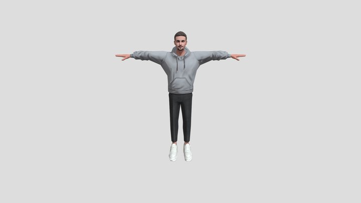 Одежда обычно 3D Model