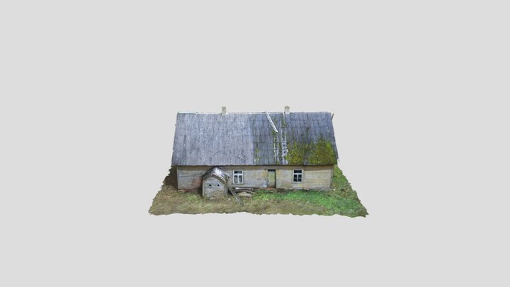 Old schoolhouse 3D Model